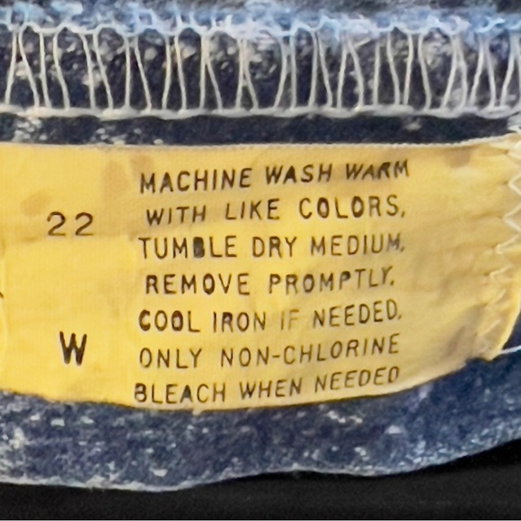 Authentic vintage chic high rise jeans 22 - Picture 14 of 16